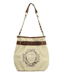 F i.n.t | レリーフプリントタック使いBAG(ハンドバッグ)