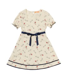 F i.n.t | ハートバルーン総柄カット半袖ワンピース(ワンピース)