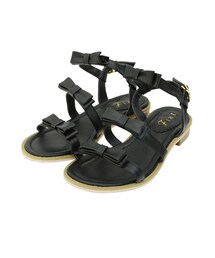 F i.n.t | トリプルリボンフラットサンダル(サンダル)