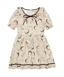 F i.n.t | ムーン柄シフォンパフワンピース/F i.n.t(ワンピース)