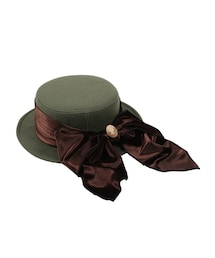 F i.n.t | ビッグリボンウールキャノチェ/an another angelus(ハット)