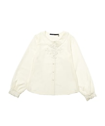 F i.n.t | 衿先ヨークカットワーク長袖ブラウス/an another angelus Limited(シャツ/ブラウス)
