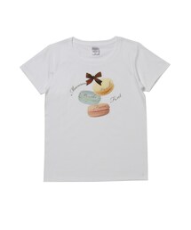 F i.n.t | マカロンプリントTシャツ/F i.n.t sweets(Tシャツ/カットソー)