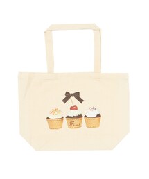F i.n.t | カップケーキ3プリントトートバッグ/F i.n.t sweets(トートバッグ)