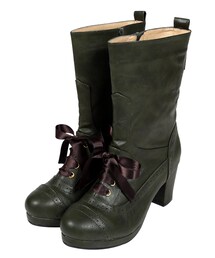 F i.n.t | プチレースアップ使いブーツ/an another angelus(ブーツ)