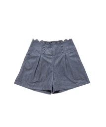 F i.n.t | スカラップウエストスウェードショートパンツ/F i.n.t(その他パンツ)
