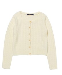 an another angelus | アンティーク風釦長袖ニットカーディガン(カーディガン/ボレロ)