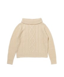 F i.n.t | ケーブル編みハイネックニットプルオーバー/F i.n.t(ニット/セーター)