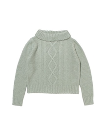 F i.n.t | ケーブル編みハイネックニットプルオーバー/F i.n.t(ニット/セーター)