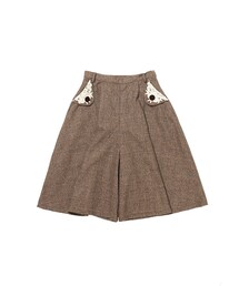 an another angelus | グレンチェックフレアーキュロット/an another angelus(その他パンツ)