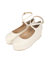 F i.n.t | クロスストラップパンプス/F i.n.t(パンプス)