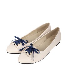 an another angelus | レースアップフラットパンプス/an another angelus(パンプス)