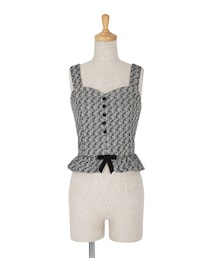 an another angelus | ペプラムビスチェ/an another angelus(その他トップス)