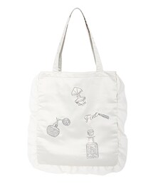F i.n.t | 香水刺繍フリルサテントート/F i.n.t(トートバッグ)