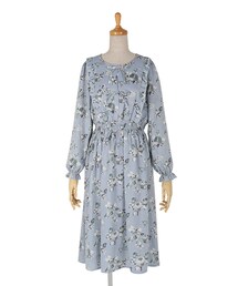 an another angelus | フロントリボン花柄ワンピース/an another angelus(ワンピース)