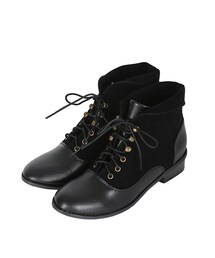 F i.n.t | レースアップショートワークブーツ/F&A(ブーツ)