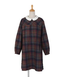 F i.n.t | クレリック衿チェックワンピース/F i.n.t(ワンピース)