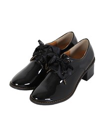 F i.n.t | レースアップエナメルヒールシューズ/F i.n.t(ドレスシューズ)