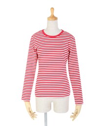 an another angelus | バックリボンボーダーロンT/F&A(Tシャツ/カットソー)