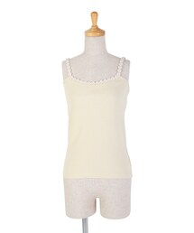 F i.n.t | フラワーレース使いフライスキャミ/F&A(キャミソール)