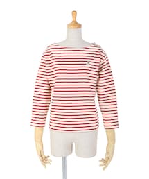 F i.n.t | フランスパン刺繍ボーダープルオーバー/F i.n.t(Tシャツ/カットソー)