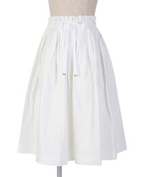 F i.n.t | フレンチリネン風タックスカート/F i.n.t(スカート)