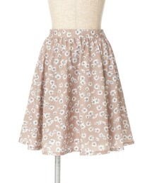 F i.n.t | マーガレット柄フレアースカート/F i.n.t(スカート)