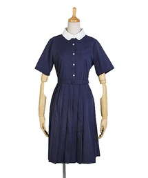 F i.n.t | クレリック衿プリーツシャツワンピース/F i.n.t(シャツワンピース)