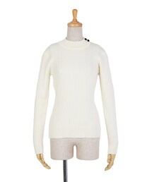 F i.n.t | 釦使いハイネックリブニットプルオーバー/F&A(ニット/セーター)