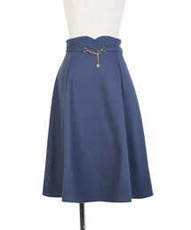 an another angelus | チェーンベルト使いフレアースカート/F&A(スカート)