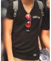 Black T-shirt | Tシャツ/カットソー