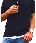GU(ジーユー)の「トップス(Tシャツ/カットソー)」