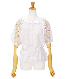 flower | sister emb top ～シスターエンブトップ(シャツ/ブラウス)