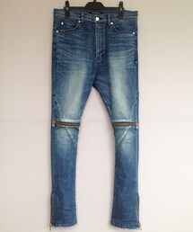 Moonage Devilment | スラッシュZIPサルエルスキニーデニム(デニムパンツ)