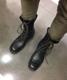 BACKLASH | ダブルショルダーコンバットブーツ(ブーツ)