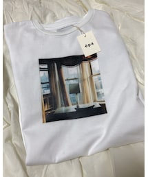 ëpa | KAORU FIJIMOTO × epa PHOTO T SHIRT(Tシャツ/カットソー)