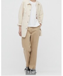 UNIQLO | ハイウエストストレートチノパンツ(チノパンツ)