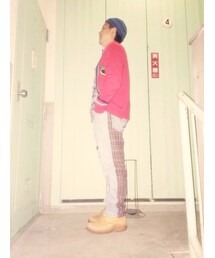 チェックパンツ(その他パンツ)