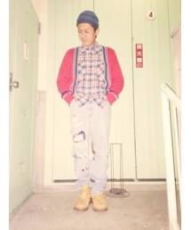 チェックパンツ2(その他パンツ)