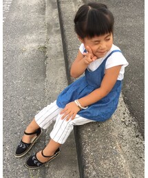 西松屋 | ホワイトにストライプ♡♡(その他パンツ)