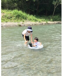 むっちゃ笑ってる | 8/4  川遊び&BBQ(その他)