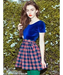 American Apparel | チェックウーベンスカート(スカート)