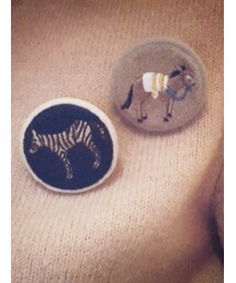 ad | 動物ブローチ(ブローチ/コサージュ)