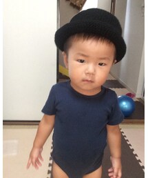 父ちゃんに同じハット製作中 | ハット