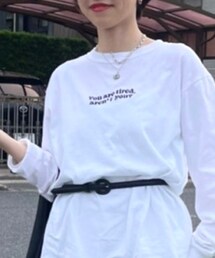 you are tired aren't you | Tシャツ/カットソー