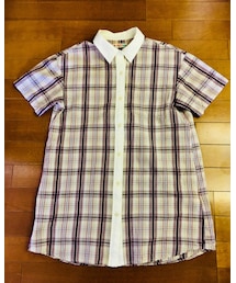 (古着)BEAMS HEART | (古着)チェックのロングシャツワンピ。(シャツワンピース)