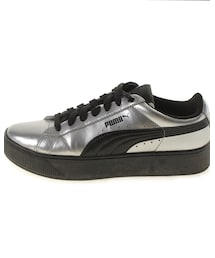 PUMA | シルバーに黒のラインがCOOL(スニーカー)