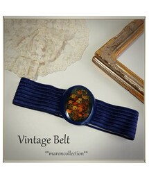 VINTAGE | (古着)英国ヴィンテージのゴムベルト(ベルト)