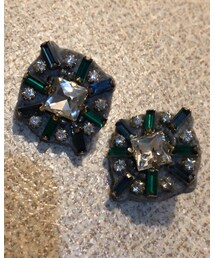 Ungrid | フェルト＆ビーズのピアス(ピアス（両耳用）)