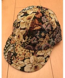 jouetie | (古着)ゴブラン織の花柄キャップ(キャップ)